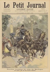 Ein schrecklicher Unfall im Bois de Boulogne